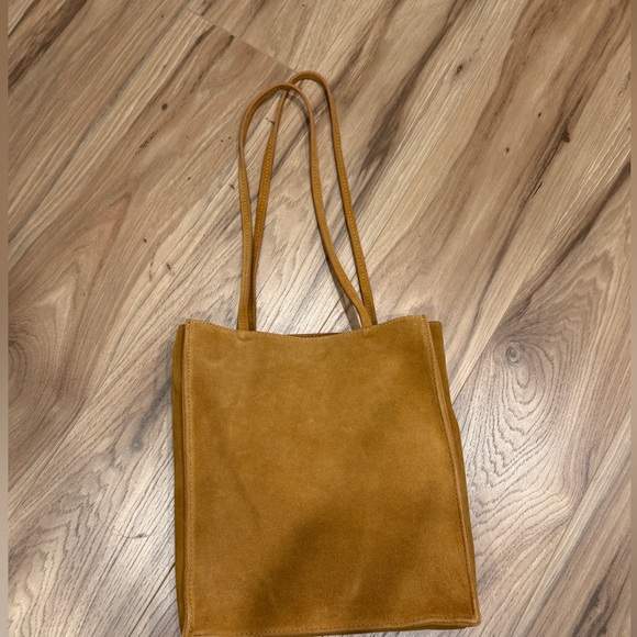 Suedue tote bag - Picture 7 of 8